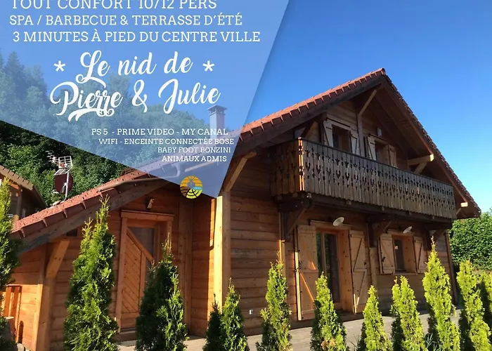 ⁂⁂ Le Nid De Pierre & Julie Cledicihome 2 Pas Du Centre Ville / Spa & Terasse Amenagee ⁂⁂